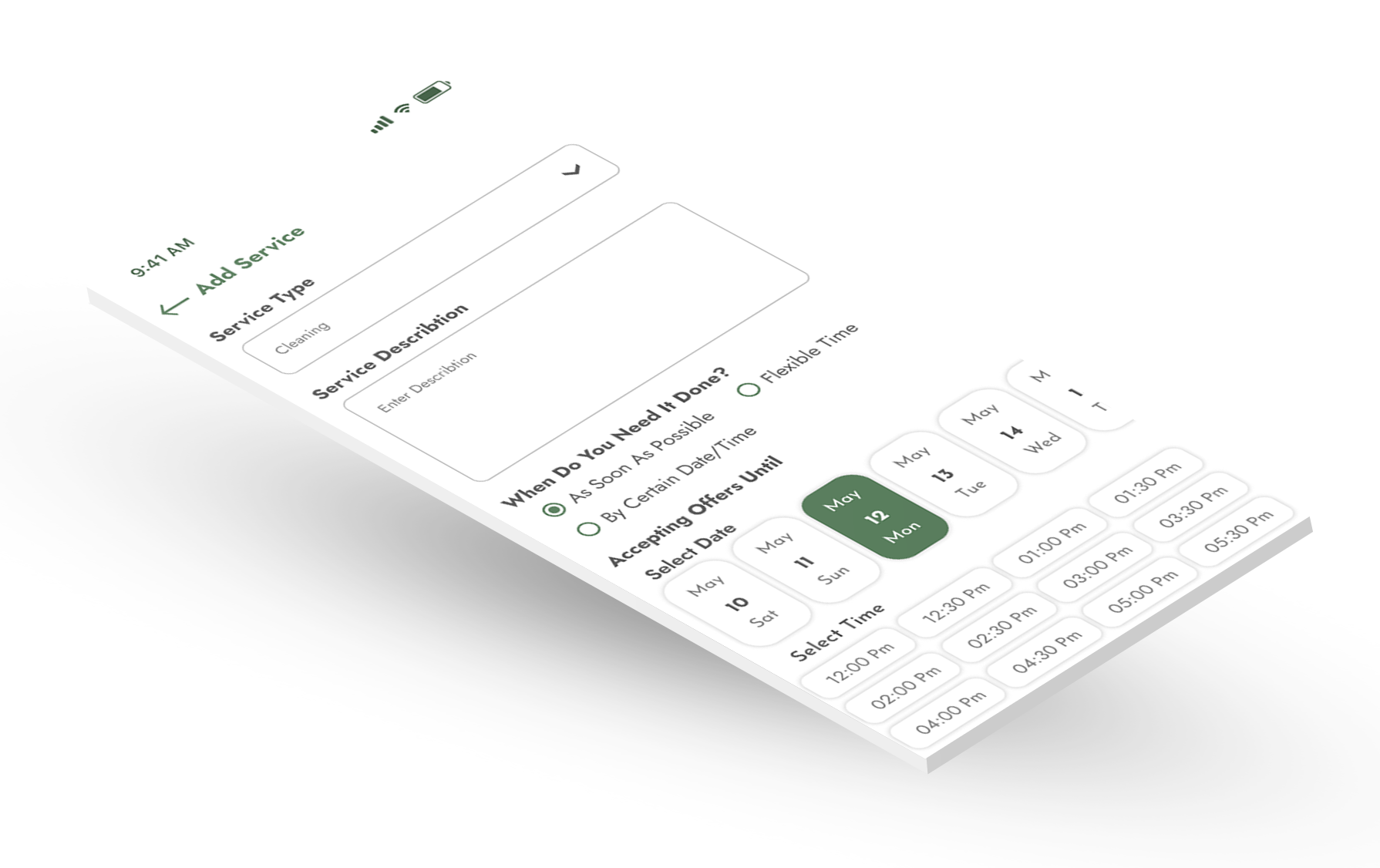 Screen preview